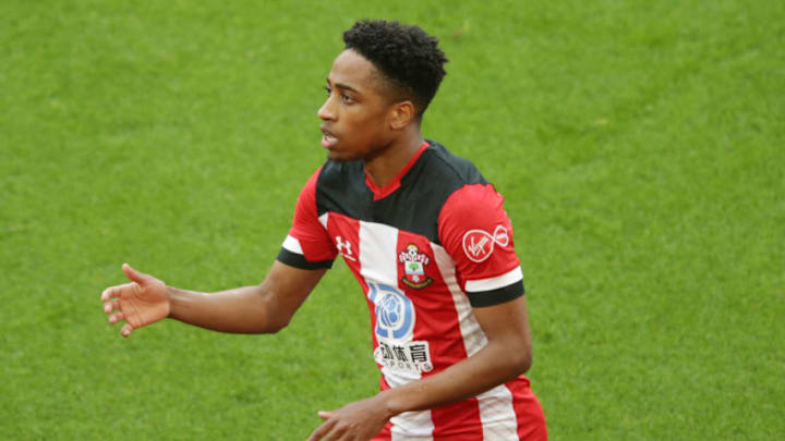 SOUTHAMPTON, ENGLAND – FEBRUARY 15: Kyle Walker-Peters of Southampton during the Premier League match between Southampton FC and Burnley FC at St Mary’s Stadium on February 15, 2020 in Southampton, United Kingdom. (Photo by Robin Jones/Getty Images)