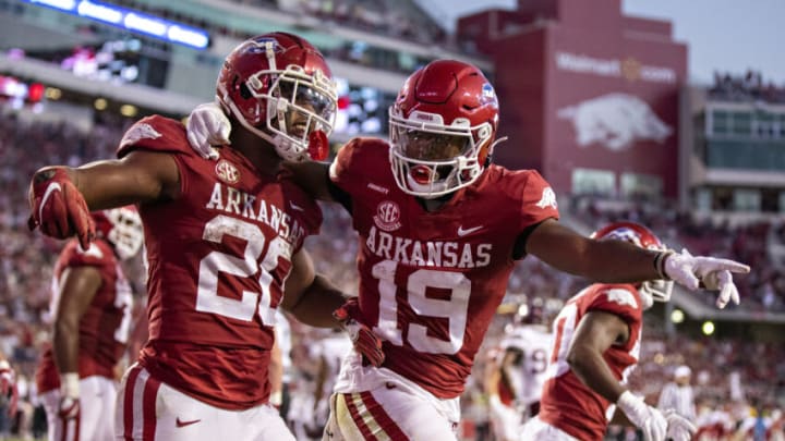Arkansas football (Photo by Wesley Hitt/Getty Images)