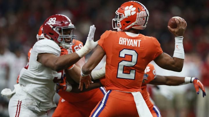 NEW ORLEANS, LA - JANUARY 01: Kelly Bryant