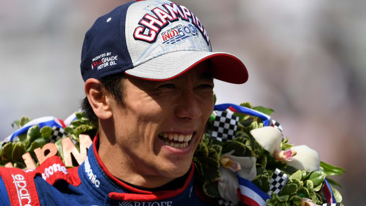 INDIANAPOLIS, IN – MAY 28: Takuma Sato of Japan, driver of the #26 Andretti Autosport Honda (Photo by Jared C. Tilton/Getty Images)