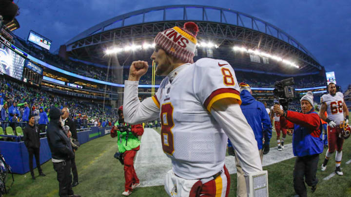 SEATTLE, WA - NOVEMBER 05: Quarterback Kirk Cousins