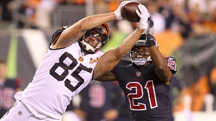 CINCINNATI, OH – SEPTEMBER 14: Tyler Eifert (Photo by John Grieshop/Getty Images)