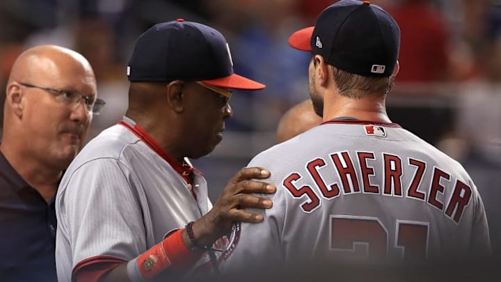 MIAMI, FL - AUGUST 01: Max Scherzer