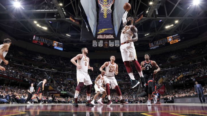 CLEVELAND, OH - APRIL 3: LeBron James