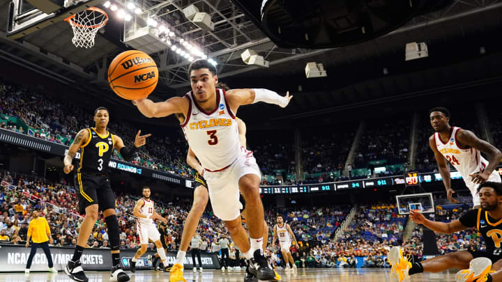 Big 12 Basketball Iowa State Cyclones guard Tamin Lipsey John David Mercer-USA TODAY Sports