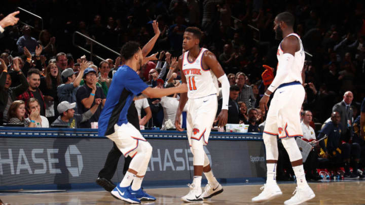 NEW YORK, NY - NOVEMBER 5: Frank Ntilikina