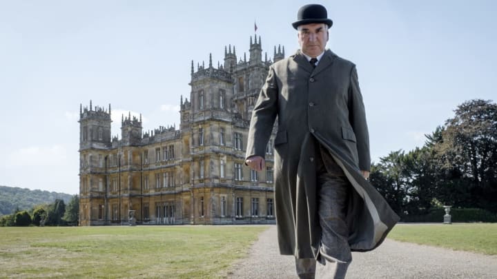 Jim Carter as Mr. Carson in Downton Abbey (2019).