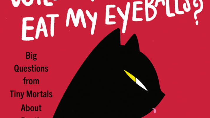 The cover of Will My Cat Eat My Eyeballs: Big Questions from Tiny Mortals About Death