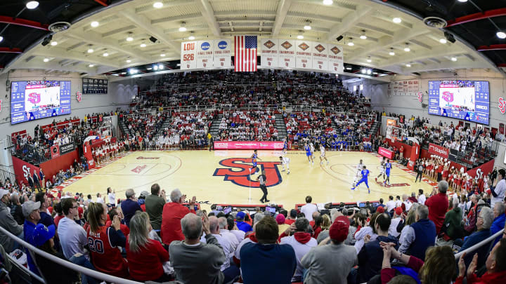 A general view during a St. John’s basketball game at Carnesecca Arena. (Photo by Steven Ryan/Getty Images)