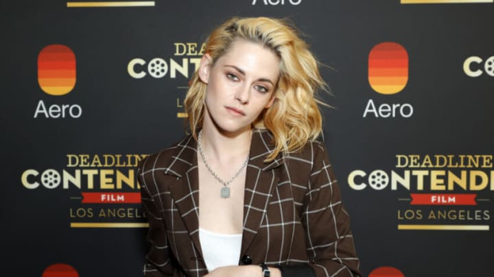 LOS ANGELES, CALIFORNIA - NOVEMBER 14: Actor Kristen Stewart from NEON & Topic Studios' 'Spencer' attends the Deadline's The Contenders Film at DGA Theater Complex on November 14, 2021 in Los Angeles, California. (Photo by Amy Sussman/Getty Images for Deadline)