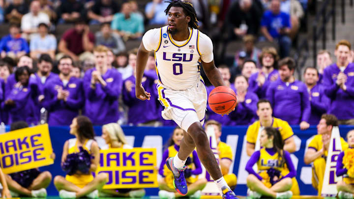 LSU Naz Reid (Photo by Matt Marriott/NCAA Photos via Getty Images)