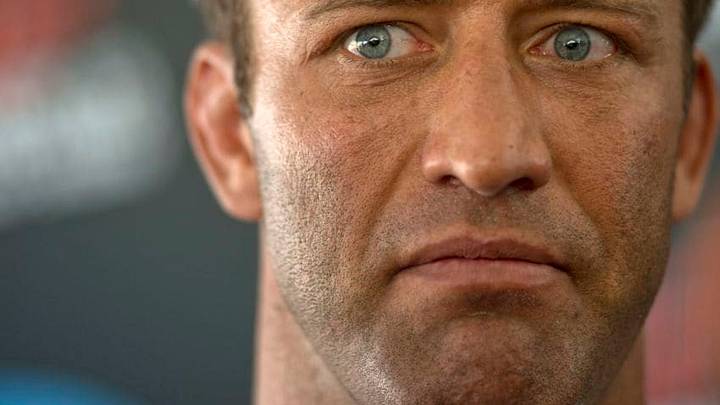 US MMA-UFC fighter Stephan Bonnar talks with journalists at the end of a training session in Lapa, Rio de Janeiro, on October 10, 2012. Bonnar will fight against Brazilian Anderson Silva on October 13. AFP PHOTO/Christophe Simon (Photo credit should read CHRISTOPHE SIMON/AFP/GettyImages)