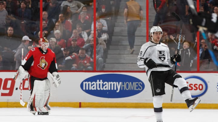 OTTAWA, ON - OCTOBER 24: Adrian Kempe