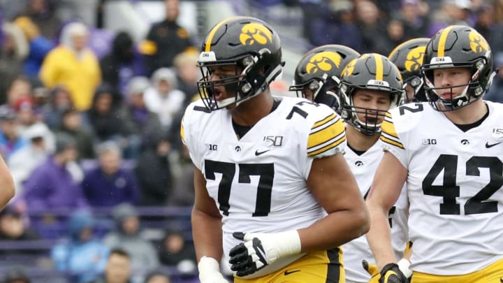 Alaric Jackson (77)  (Photo by Justin Casterline/Getty Images)