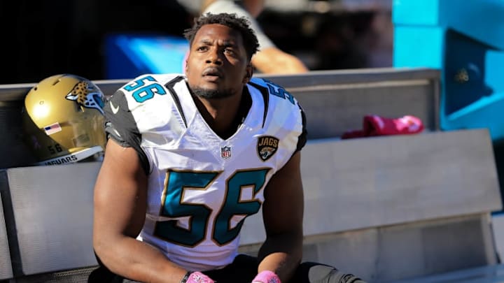 JACKSONVILLE, FL - OCTOBER 23: Dante Fowler