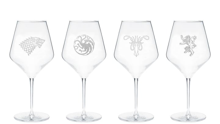 House Sigil Wine Glass Set: $69.95