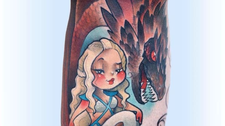 No Spoilers] Targaryen Crest tattoo : r/gameofthrones