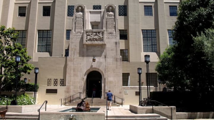 The Los Angeles Central Library has been without the Well of the Scribes since 1969..