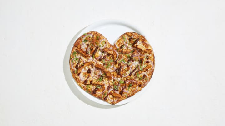 California Pizza Kitchen Valentines Heart Shaped Pizza. Image courtesy California Pizza Kitchen