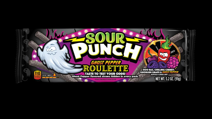 Sour Punch Ghost Pepper Roulette candy