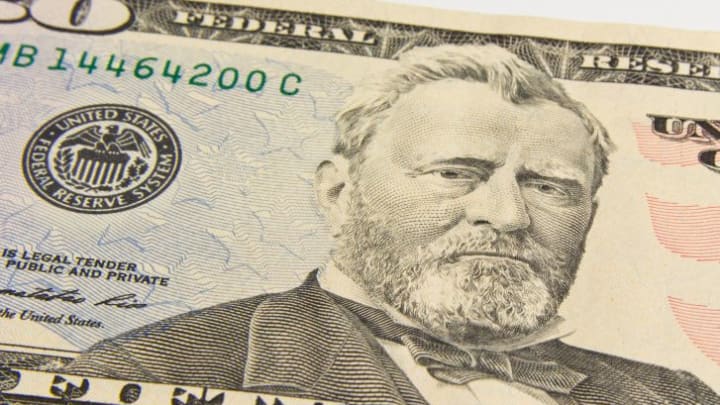 Ulysses S. Grant has been on the $50 bill since 1913.