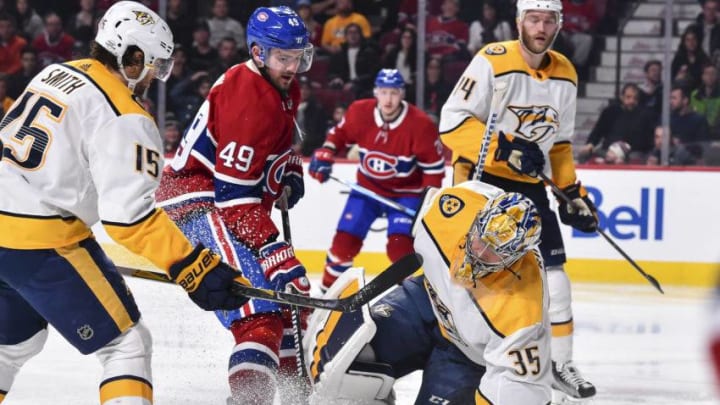 MONTREAL, QC - FEBRUARY 10: Goaltender Pekka Rinne