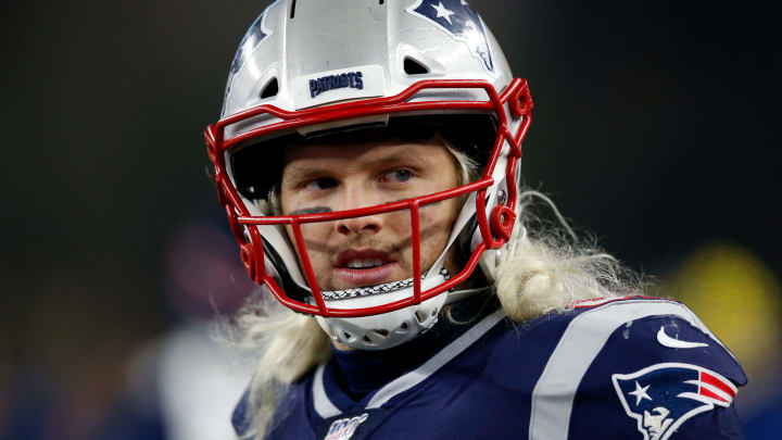 New England Patriots Chase Winovich. Mandatory Credit: Greg M. Cooper-USA TODAY Sports