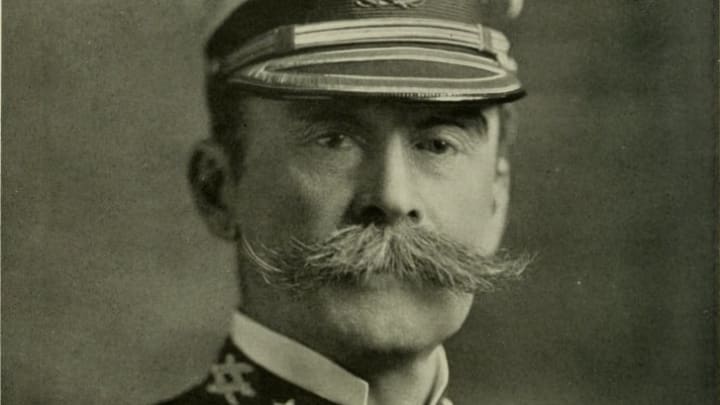 Robert Peary in his naval uniform
