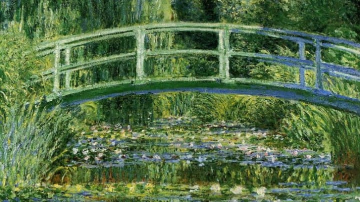 'Water Lilies and Japanese Bridge' by Claude Monet (1899)