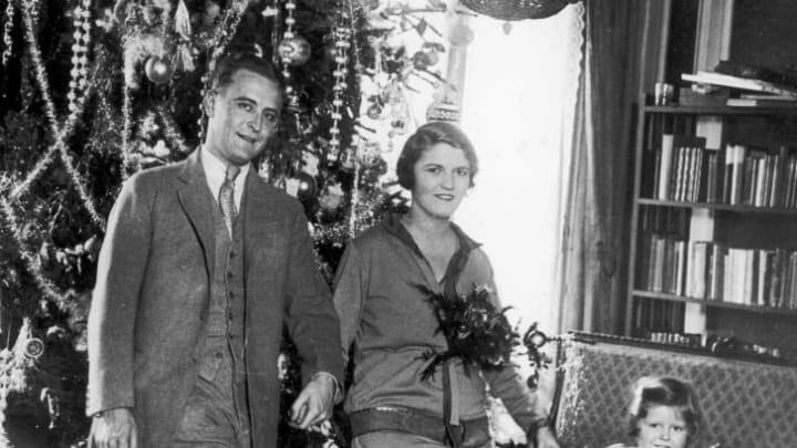 F. Scott Fitzgerald with his wife, Zelda Fitzgerald.