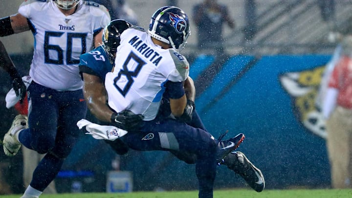 Marcus Mariota (Photo by Mike Ehrmann/Getty Images)