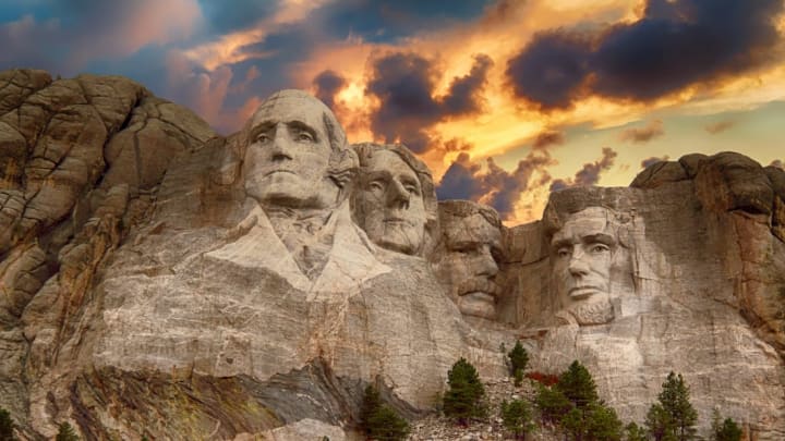 It took three years just to carve Washington's likeness.