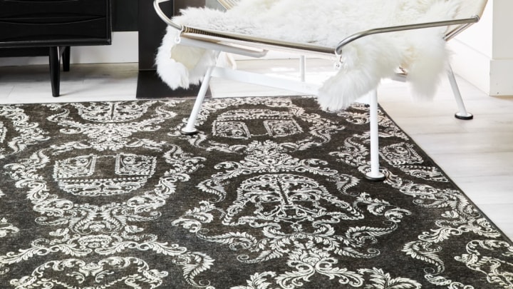 Add some villainy to your living space with this Star Wars area rug.