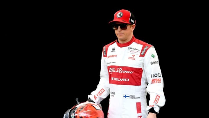 Kimi Raikkonen, Alfa Romeo Racing, Formula 1 (Photo by William WEST / AFP) / -- IMAGE RESTRICTED TO EDITORIAL USE - STRICTLY NO COMMERCIAL USE -- (Photo by WILLIAM WEST/AFP via Getty Images)