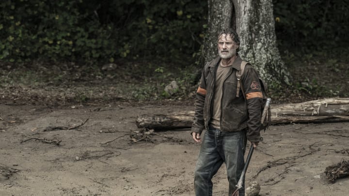 Andrew Lincoln as Rick Grimes – The Walking Dead _ Season 11, Episode 24 – Photo Credit: Curtis Bonds Baker/AMC