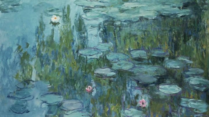 Claude Monet, "Water Lilies," c. 1915.