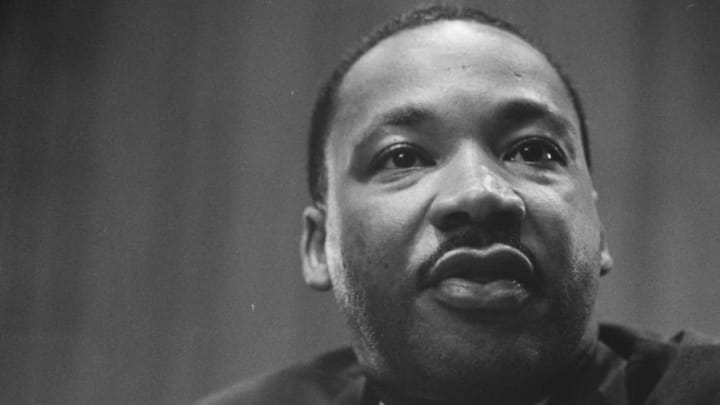 Martin Luther King photographed in 1964.