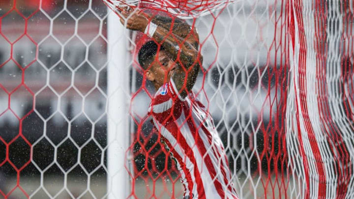 Marcos Rojo of Estudiantes
