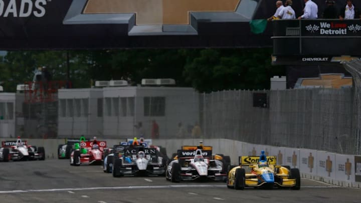 DETROIT, MI - JUNE 02: Mike Conway of England, driver of the #18 Dale Coyne Racing Honda (Photo by Kevin C. Cox/Getty Images)