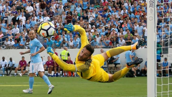 NASHVILLE, TN - JULY 29: Goaltender Hugo Lloris