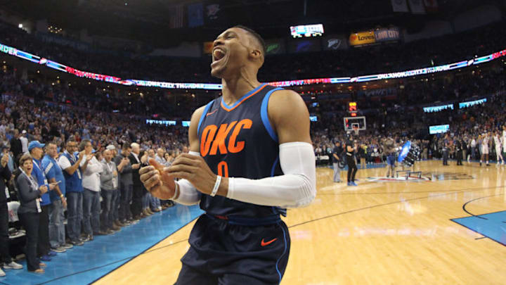 OKLAHOMA CITY, OK- DECEMBER 3: Russell Westbrook