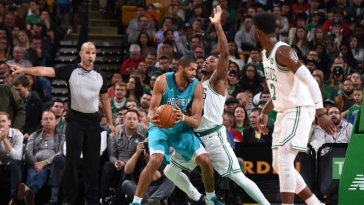 BOSTON, MA - OCTOBER 2: Nicolas Batum