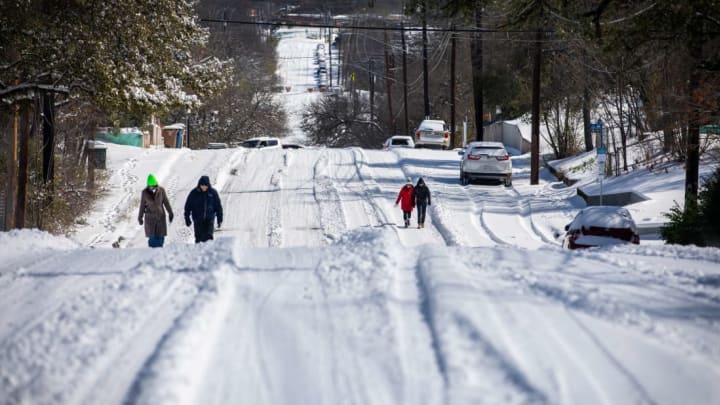 Austin, Texas, after winter storm Uri.