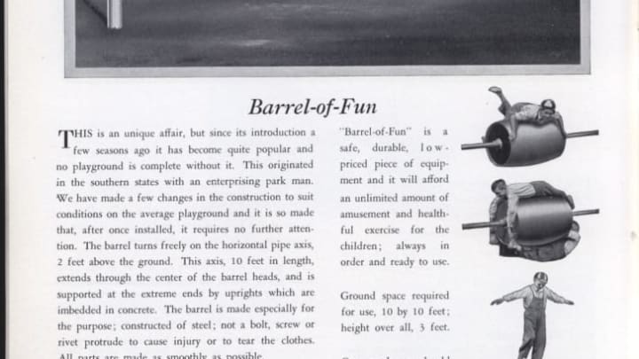 Barrel of fun? More like barrel of trouble.