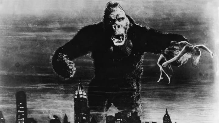 A scene from King Kong (1933).
