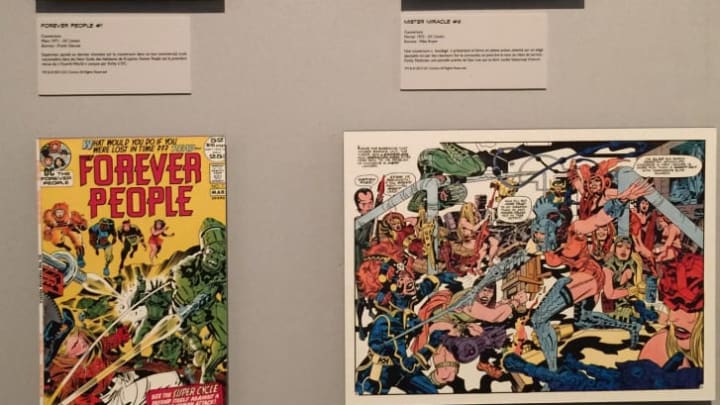 Forever People and Mister Miracle were among Jack Kirby's creations for DC Comics.