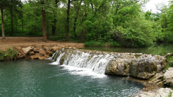 Little Niagara Falls in Chickasaw National Recreation Area.