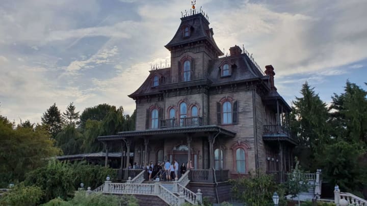 The Phantom Manor at Disneyland Paris.