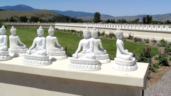 The Garden of One Thousand Buddhas in Arlee, Montana.