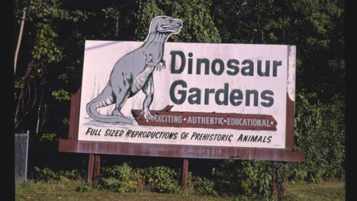 Dinosaur Gardens Zoo in Ossineke, Michigan.